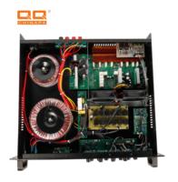QQCHINAPA Amplificador de potencia de PA fácil de instalar, amplificador de audio de alto rendimiento para grandes lugares