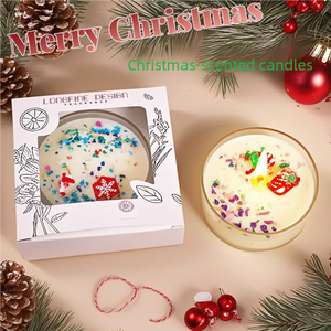 <span class=keywords><strong>Velas</strong></span> perfumadas de Navidad personalizadas al <span class=keywords><strong>por</strong></span> <span class=keywords><strong>mayor</strong></span>, <span class=keywords><strong>velas</strong></span> decorativas atmosféricas de cera de soja hechas a mano, regalos de Navidad, regalos perfumados. - Product Image 4