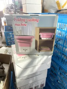 Rifornimento della fabbrica 9L automatico carico superiore portatile pieghevole Mini lavatrice portatile