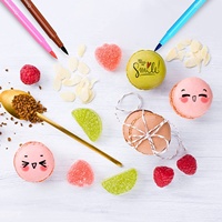 Marqueurs alimentaires, Nomeca 10 pièces, marqueurs comestibles de qualité alimentaire, stylos pour décorer le fondant, les gâteaux
