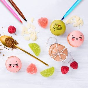 Пищевые красящие маркеры, Nomeca, 10 шт. пищевых съедобных маркеров, пищевые маркеры для украшения помадки, тортов - Product Image 3