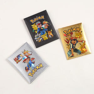10 PIÈCES / SAC CARTES MÉTALLIQUES ORNÉES DE MOTIFS POKEMAN - Product Image 1