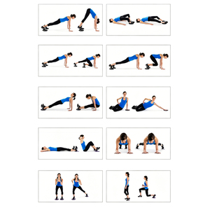 EIGFOH PP Pilates Slide Double Gliding Discs pour Entraînement de la Sangle d'Équilibre, Yoga et Exercices Somatiques à Domicile, sur Tapis ou Planchers en Bois - Product Image 4