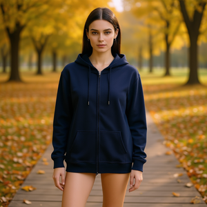 Felpa con cappuccio da donna Louis Luna con cerniera e maniche lunghe M/L XL/2XL Abbigliamento casual autunno inverno - Product Image 2