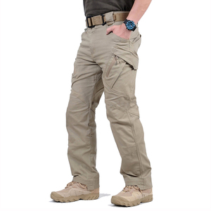 Pantalons de sport décontractés en gros, nouveaux, mode, slim, taille plus, multi-poches, pantalons cargo pour hommes, fitness - Product Image 6