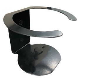 Support magnétique de qualité supérieure pour canettes, bouteilles et tasses, noir/rouge, aimants puissants, base caoutchoutée, installation facile, organiseur pour la cuisine - Product Image 1