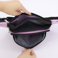 Sac banane Logo personnalisé, sac de sport en Polyester pour course à pied, pochette de taille imperméable, vente en gros