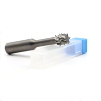 Fraise de formage en carbure microcristallin de haute précision, revêtement AlCrN, outils sur mesure non standard selon le dessin