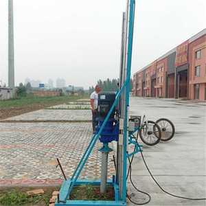 뜨거운 판매 5.5kw 전기 파일 드라이버 휴대용 전기 소형 나사 파일 드라이버 태양열 말뚝 기계 - Product Image 6