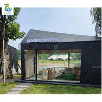 Conteneur d'expédition portable de 20 pieds, maison modulaire miniature, maison préfabriquée en conteneur, maison capsule, maison en kit, maison préfabriquée