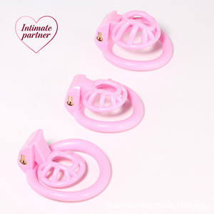 <span class=keywords><strong>Cage</strong></span> de <span class=keywords><strong>chasteté</strong></span> micro négative avec cathéter urétral S M, petite <span class=keywords><strong>cage</strong></span> à pénis avec anneaux de pénis de 4 tailles, jouets sexuels SM pour hommes gays - Product Image 6