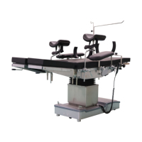Table d'opération électrique multifonctionnelle pour hôpital, avec système hydraulique, pour opérations chirurgicales sur une jambe entière ou séparée