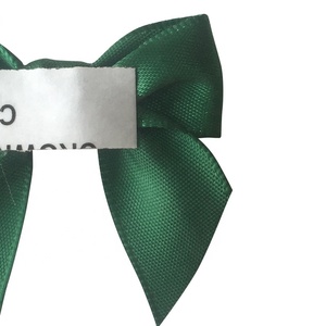 Cintas <span class=keywords><strong>de</strong></span> Raso Verde Poliéster <span class=keywords><strong>de</strong></span> 5cm Personalizadas Okay, Lazos Preformados Adhesivos para Decoración y Manualidades - Product Image 6