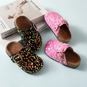 Chaussures pour <span class=keywords><strong>bébé</strong></span> de style nouveau, chaussures à paillettes tendance, polyvalentes, antidérapantes pour enfants - Product Image 5