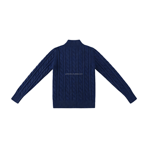 Pull Décontracté Style Paul à Col Montant Demi-Zippé pour Homme et Femme, Tricot de Créateur Nouveau Style avec Logo Cheval RL - Product Image 1