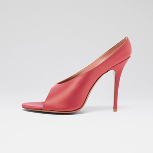 Sandales roses à talons aiguilles élégantes à bout ouvert pour femmes Chaussures en cuir de fête à la mode à lacets respirantes en <span class=keywords><strong>petit</strong></span> lot pour l'été - Product Image 2