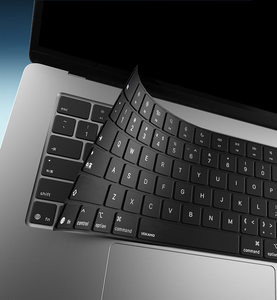 Nouveau protecteur de <span class=keywords><strong>clavier</strong></span> ultra-fin en TPU imperméable et anti-poussière pour <span class=keywords><strong>MacBook</strong></span> <span class=keywords><strong>Pro</strong></span> 14/<span class=keywords><strong>16</strong></span> Air 13/15, haute transparence, réutilisable et lavable - Product Image 1