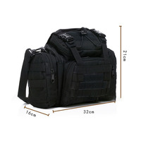Sac de taille tactique étanche en Nylon multi-fonction Camping randonnée chasse sac de pêche pistolet étui Airsoft sac de Combat