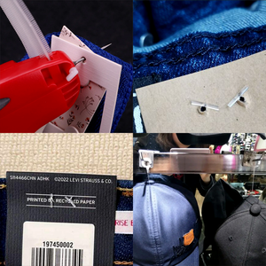 Prêt à expédier PP T-end Fine Pin Fastener <span class=keywords><strong>pour</strong></span> <span class=keywords><strong>pistolet</strong></span> à étiquettes 5000 pcs/boîte en plastique Nylon Tag Pin <span class=keywords><strong>pour</strong></span> chaussettes - Product Image 6