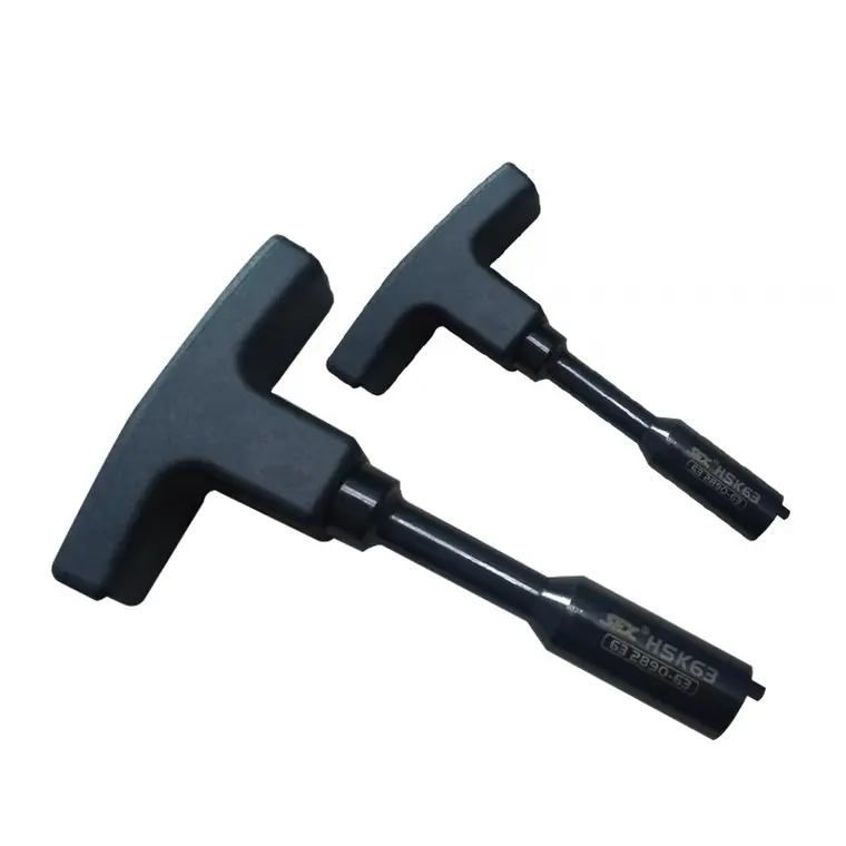 adopts sleeve design 360 degrees close fitting, accurate and stable,about HSK coolant wrench