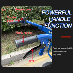 Chariot de <span class=keywords><strong>transport</strong></span> électrique à quatre roues en métal durable pour usage industriel, domestique, agricole et sur chantier de construction - Chariot à main électrique - Product Image 5