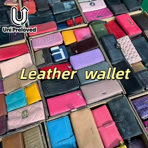 Portefeuille en cuir véritable A11-2, sacs d'<span class=keywords><strong>occasion</strong></span> en gros, designs variés, styles populaires, adaptés à la revente, haute qualité - Product Image 2