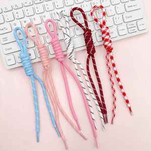 Cordons tressés en nylon écologiques en gros, disponibles en plusieurs couleurs, avec boucle de sécurité pour porte-clés de voiture, breloques de sac et accessoires de bricolage - Product Image 4