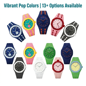 Serie Royal Popular, Ajuste Preciso, Correa Colorida, Reloj Mecánico de Moda Unisex - Product Image 6