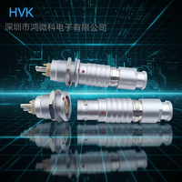 Cubierta Impermeable para Conector de Aviación Serie F 1FA de Liberación Rápida y Autoblocante, Sellada con Grado de Protección IP68