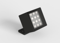 Projecteur LED COB étanche IP66 pour extérieur, éclairage de façade de jardin, projecteur mural en aluminium haute luminosité, CCC