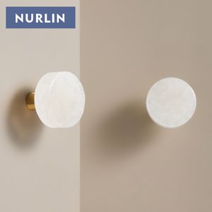 <span class=keywords><strong>Pomelli</strong></span> Nurlin in Ottone, Marmo, Cristallo e Giada di Pietra Naturale Bianca e <span class=keywords><strong>Rosa</strong></span> per Armadi, Guardaroba, Porte e Cassetti - Product Image 5