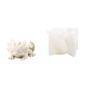 3D Lizard <b>Candle</b> Silicone <b>Mold</b> Cartoon Salamander Shaped Ornament <b>Mold</b> For DIY <b>Candle</b> Making Kits - Product Image 5