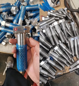 Tất cả các kích cỡ ASME ASTM Duplex ốc vít thép hợp kim thép Hex bu lông Duplex vít bu lông và đai ốc máy giặt Duplex bu lông và đai ốc - Product Image 5