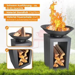 Fournitures de jardin, brasero, foyer à bois, barbecue, brasero, foyer - Product Image 3