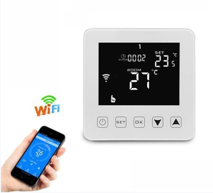 Termostato WiFi rs485 y modbus para aire acondicionado, control remoto, sistema tuya hvac, termostato de bobina de ventilador - Product Image 1