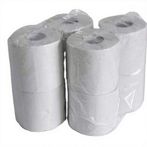 Papier toilette et papier hygiénique de haute qualité, bon marché, personnalisé, marque privée NPP, 2 plis, en pâte recyclée, jetable, rouleau standard - Product Image 3