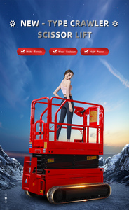Opération facile Petit ascenseur automoteur Élévateurs à ciseaux mobiles fonctionnant en hauteur Élévateur à plate-forme élévatrice - Product Image 5