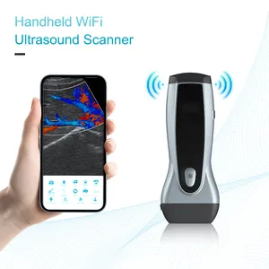 Portable wifi medical dual probe medical vet mobile phone handheld wireless veterinary ultrasound scanner