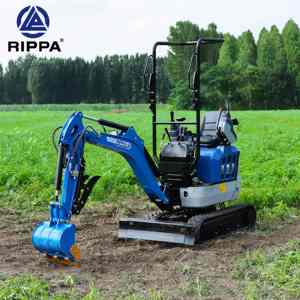 Excavadora RIPPA para Granja Minibagger Nuevo Digger de Oruga en Venta con Motor Kubota Precios de Mini Excavadora de 1 Tonelada - Product Image 1