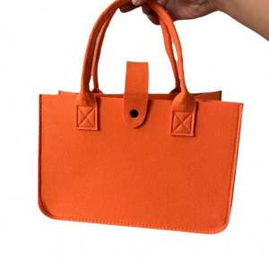 Bolsas de Compras de Fieltro con Logotipo Personalizado, Modernas y Sencillas, Tendencias Nacionales para Regalos Festivos y Recuerdos Corporativos - Product Image 3