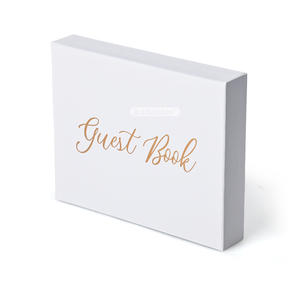 Recyclable Gold Foil Logo Paper Rigid Pull-Out Sleeve Jewelry Drawer <b>Gift</b> <b>Box</b> with Ribbon - Product Image 2