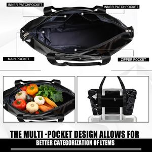 Carrito de Compras Portátil con Ruedas, Venta Directa de Fábrica, Carritos de Compras Modernos con Ruedas en Oferta - Product Image 3