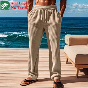Pantalon en cachemire à tricotage en <span class=keywords><strong>maille</strong></span> rasée pour femme, confort ultime - Product Image 4