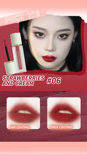 Mode coréenne tendance fournisseur brillant à lèvres en gros en vrac personnalisé glaçure à lèvres mat imperméable hydrater maquillage maquillaje por mayor - Product Image 6