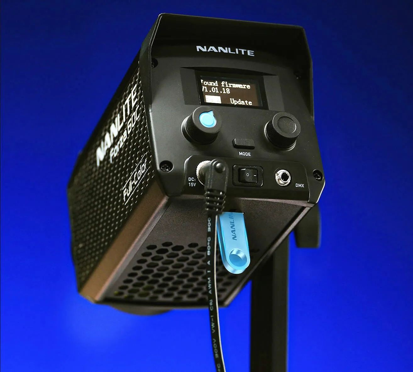 Nanlite Forza 60C - RGB Full Color LED Spotlight for Photography