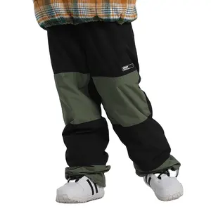 Vente en gros <span class=keywords><strong>pantalon</strong></span> de <span class=keywords><strong>ski</strong></span> simple planche imperméable chaud version <span class=keywords><strong>slim</strong></span> <span class=keywords><strong>pantalon</strong></span> de snowboard <span class=keywords><strong>pantalon</strong></span> de neige patchwork - Product Image 1