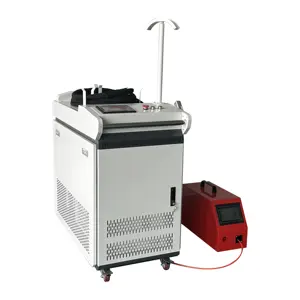 Hot selling cnc handheld MAX laser source fiber welding cleaning cutting machine for steel stainless Silver Copper