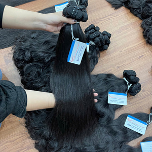 ต่อผมแท้เวียดนามแบบดับเบิ้ลดรอน 100% ขายดีที่สุด ผมตรงธรรมชาติ คุณภาพสูง แบบมัดเป็นช่อ - Product Image 5
