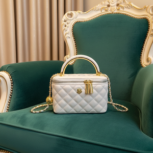 Borse a Mano Stile Vintage in Materiale PU per Ragazze, Nuova Moda con Fodera in Cotone e Chiusura a Cerniera - Product Image 1