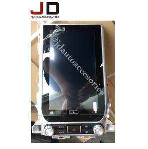 Lecteur dvd de voiture 13.6 pouces android 9.0, navigation gps pour land cruiser LC200 2008 -2015 tesla écran stéréo auto CARPLAY - Product Image 3